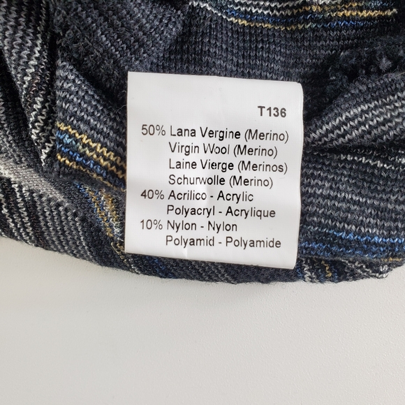 Montechiaro Italian Made Wool Blend Sweater - Picture 6 of 8